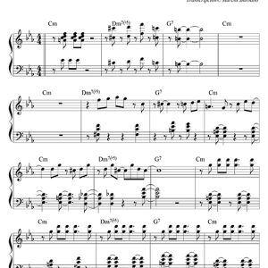 ALEJATE DE MI - Solo de Piano - HECTOR LAVOE